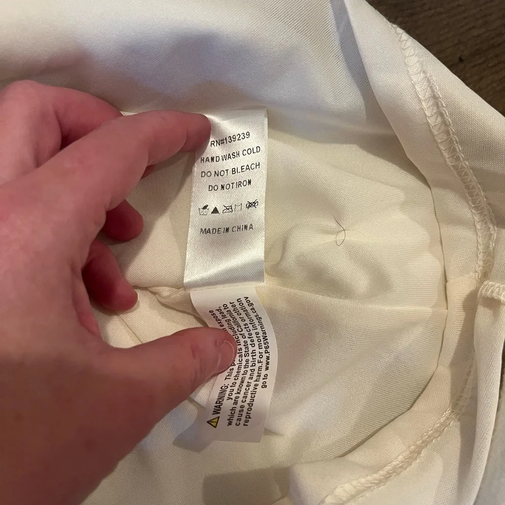 DO+BE Beige Ruffle Mini Dress - Picture 7 of 16